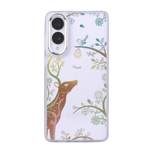 Moxbii經典原創系列 麓願 彩雕防摔殼 麋鹿,森林系,鹿手機殼,文青風,插畫手機殼,彩雕手機殼,彩繪手機殼,設計款手機殼,防摔手機殼,極空戰甲,透明殼,casetify,UAG,DEVILCASE