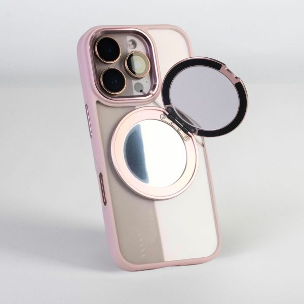 【Mira Winks】YOI系列 Apple iPhone 16 Pro 旋轉磁吸支架+鏡面保護殼(掀蓋版) 鏡面手機殼,化妝鏡手機殼,鏡子手機殼,iPhone 16 pro,16 pro旋轉支架手機殼,16 pro鏡面手機殼,16 pro磁吸手機殼,16 pro支架保護殼,16 pro掛繩殼,保護殼,iphone保護殼,16 pro防摔殼,16 pro透明殼,犀牛盾,UAG,圖拉斯,Devilcase,casetify