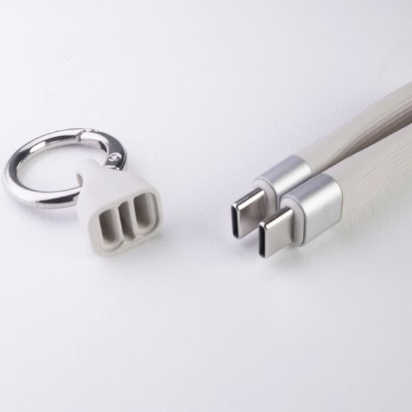 【Moxbii 極致嚴選】鑰匙圈充電線 240W快充 雙TypeC 快充,傳輸線,充電線,Typec線,usb線,快充線,鑰匙圈,鑰匙圈充電線