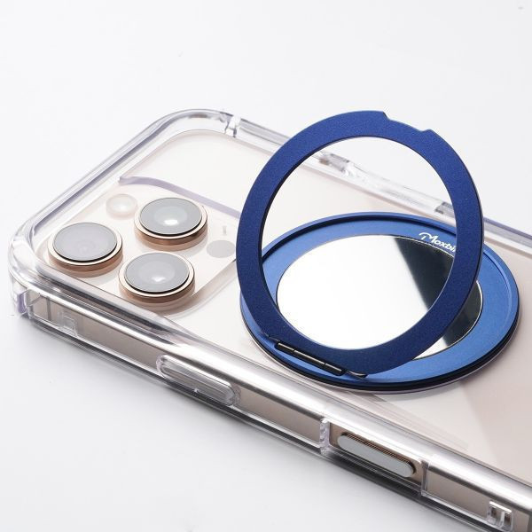 【Mira Winks】Apple iPhone 15 Pro 極空戰甲八代 旋轉磁吸支架+鏡面 iphone 15 Pro手機殼,旋轉支架,旋轉支架手機殼,支架手機殼,鏡面手機殼,鏡子手機殼,磁吸手機殼,16 Pro max手機殼,透明殼,防摔殼,不變黃手機殼,圖拉斯,犀牛盾,UAG,casetify,Devilcase