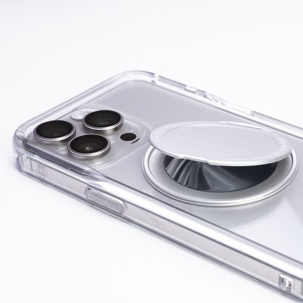 【Mira Winks】Apple iPhone 15 Pro Max 極空戰甲八代 旋轉磁吸支架+鏡面(掀蓋版) iphone 15 pro max手機殼,15 pro max旋轉支架,15 pro max旋轉支架手機殼,15 pro max支架手機殼,15 pro max鏡面手機殼,15 pro max鏡子手機殼,15 pro max磁吸手機殼,15 pro max透明殼,15 pro max防摔殼,不變黃手機殼,圖拉斯,犀牛盾,UAG,casetify,Devilcase