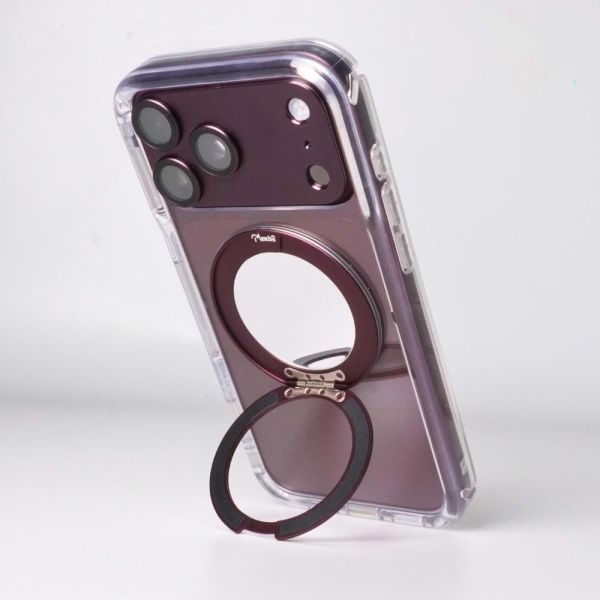 【Mira Winks】Apple iPhone 18 Pro Max 極空戰甲九代 旋轉磁吸支架+鏡面(無蓋版) iphone 18 Pro max手機殼,Mira Winks,18pro max旋轉支架,18pro max旋轉支架手機殼,18pro max支架手機殼,18pro max鏡面手機殼,18pro max鏡子手機殼,18pro max磁吸手機殼,化妝鏡,旋鏡殼,18pro max透明殼,18pro max防摔殼,不變黃手機殼,圖拉斯,犀牛盾,UAG,casetify,Devilcase