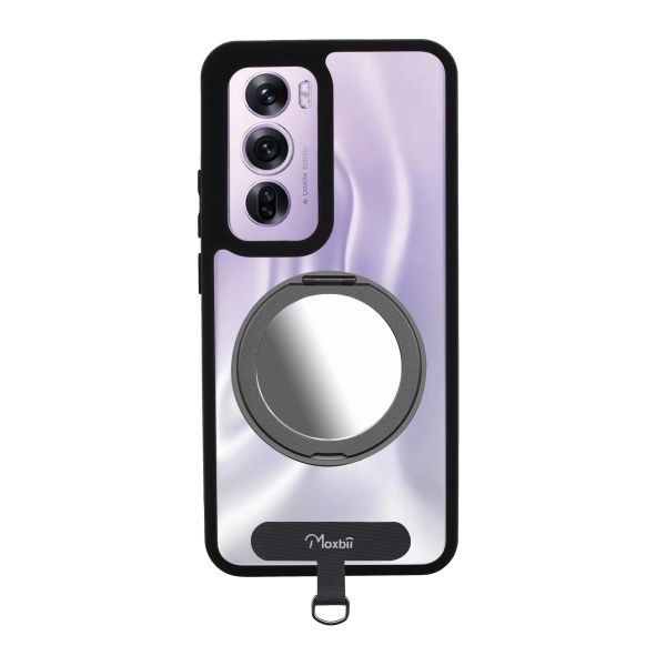【Mira Winks】KINO系列 OPPO Reno12 Pro 5G 旋轉磁吸支架+掛片 鏡面版保護殼 OPPO Reno12 Pro 5G,旋轉支架手機殼,鏡面手機殼,支點手機殼,掛繩手機殼,手機掛片,磁吸殼,支架保護殼,三星保護殼,Samsung保護殼,小米保護殼,oppo保護殼,google保護殼,vivo保護殼,asus保護殼,realme保護殼,防摔殼,透明殼,犀牛盾,UAG,圖拉斯,Devilcase,casetify