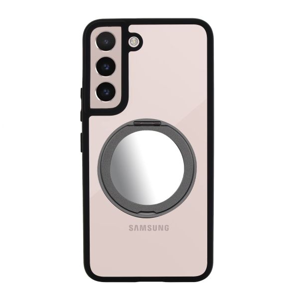 【Mira Winks】KINO系列 Samsung Galaxy S22 旋轉磁吸支架+鏡面保護殼 Galaxy S22,旋轉支架手機殼,磁吸手機殼,支架保護殼,鏡面保護殼,三星保護殼,Samsung保護殼,小米保護殼,oppo保護殼,google保護殼,vivo保護殼,asus保護殼,realme保護殼,防摔殼,透明殼,犀牛盾,UAG,圖拉斯,Devilcase,casetify