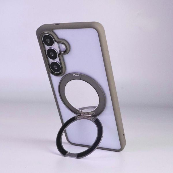 【Mira Winks】YOI系列 Samsung Galaxy S26 旋轉磁吸支架+鏡面保護殼(無蓋版) Galaxy S26,S26旋轉支架手機殼,S26鏡面手機殼,S26磁吸手機殼,S26支架保護殼,三星保護殼,Samsung保護殼,小米保護殼,S26防摔殼,S26透明殼,犀牛盾,UAG,圖拉斯,Devilcase,casetify