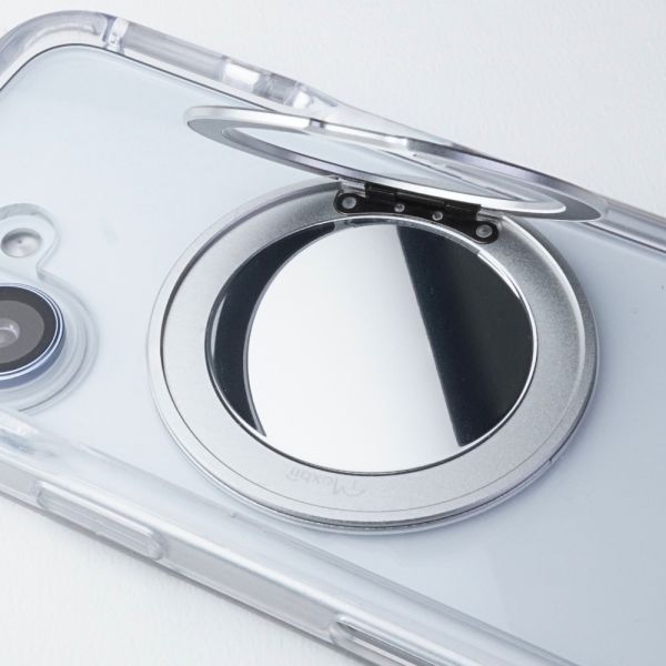 【Mira Winks】Apple iPhone 17 極空戰甲 旋轉磁吸支架+鏡面(無蓋版) iphone 17手機殼,Mira Winks,17旋轉支架,17旋轉支架手機殼,17支架手機殼,17鏡面手機殼,17鏡子手機殼,17磁吸手機殼,化妝鏡,旋鏡殼,17透明殼,17防摔殼,不變黃手機殼,圖拉斯,犀牛盾,UAG,casetify,Devilcase