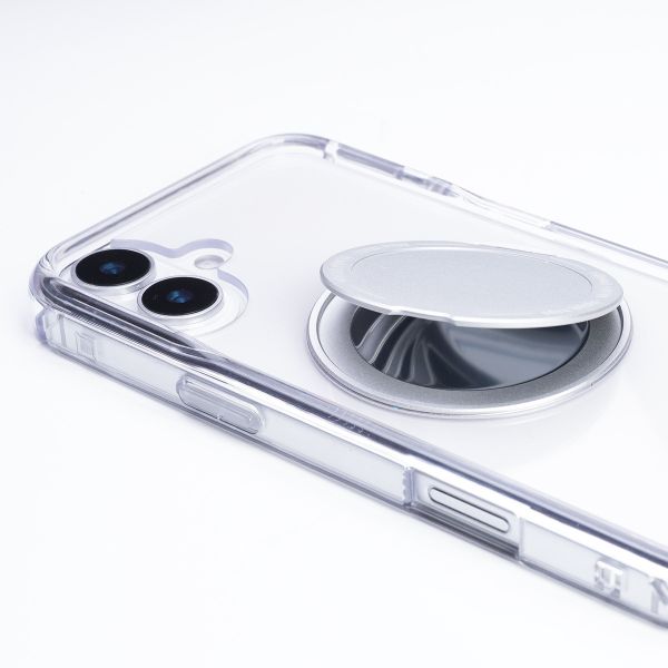 【Mira Winks】Apple iPhone 16 Plus 極空戰甲九代 旋轉磁吸支架+鏡面(掀蓋版) iphone 16 Plus手機殼,16 Plus旋轉支架,16 Plus旋轉支架手機殼,16 Plus支架手機殼,16 Plus鏡面手機殼,16 Plus鏡子手機殼,16 Plus磁吸手機殼,16 Plus透明殼,16 Plus防摔殼,不變黃手機殼,圖拉斯,犀牛盾,UAG,casetify,Devilcase