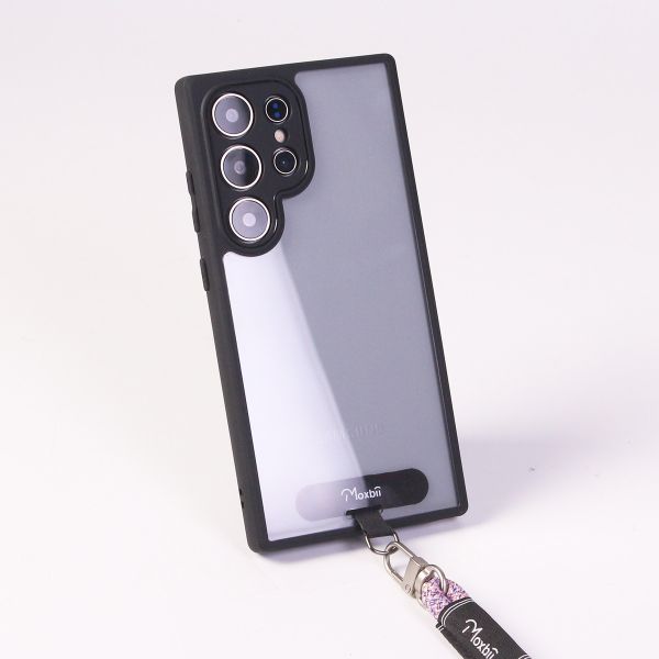 KINO系列 Samsung Galaxy S25 Ultra 掛片保護殼【Moxbii 嚴選】 Galaxy S25 Ultra保護殼,S25U掛繩手機殼,手機掛片,三星保護殼,Samsung保護殼,S25U透明殼,S25U防摔殼,透明殼,犀牛盾,UAG,圖拉斯,Devilcase,casetify