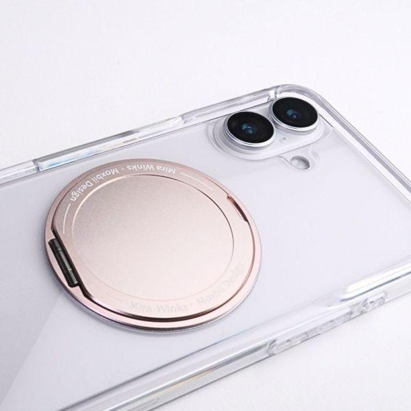 【Mira Winks】Apple iPhone 18 Pro 極空戰甲九代 旋轉磁吸支架+鏡面(掀蓋版) iphone 18 pro手機殼,18 pro旋轉支架,18 pro旋轉支架手機殼,18 pro支架手機殼,18 pro鏡面手機殼,18 pro鏡子手機殼,18 pro磁吸手機殼,18 pro透明殼,18 pro防摔殼,不變黃手機殼,圖拉斯,犀牛盾,UAG,casetify,Devilcase