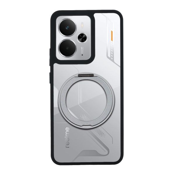 KINO系列 Realme 14 5G 旋轉磁吸支架保護殼【Moxbii 嚴選】 Realme 14 5G,Realme 14旋轉支架手機殼,Realme 14支點手機殼,Realme 14磁吸手機殼,Realme 14支架保護殼,紅米保護殼,Realme 14保護殼,Realme 14防摔殼,Realme 14透明殼,犀牛盾,UAG,圖拉斯,Devilcase,casetify