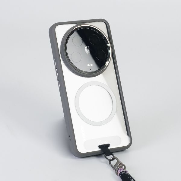 YOI系列 小米 14 Ultra 磁吸+掛片版保護殼【Moxbii 嚴選】 小米14 Ultra,小米14u磁吸殼,小米14u磁吸手機殼,小米14u掛繩殼,小米14u保護殼,小米保護殼,小米14u防摔殼,小米14u透明殼,犀牛盾,UAG,圖拉斯,Devilcase,casetify