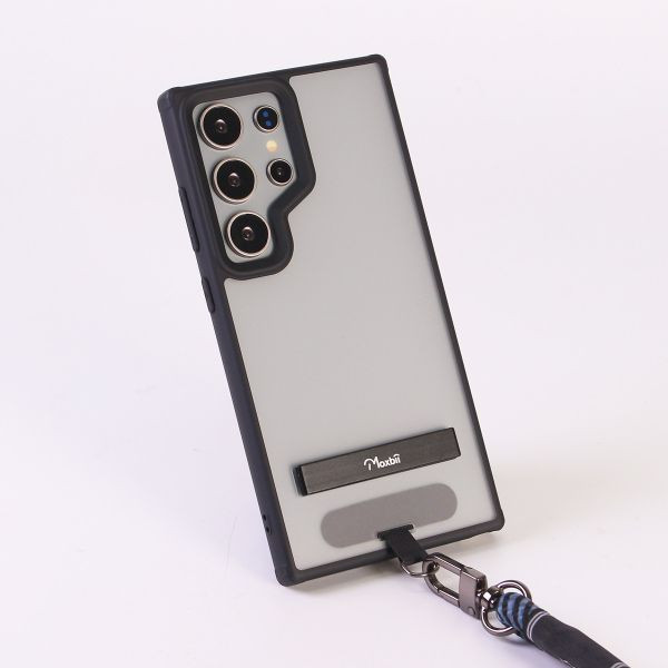MATTO系列 Samsung Galaxy S24 FE 支架+掛片保護殼 【Moxbii 嚴選】 Galaxy S24 FE ,支架保護殼,掛繩手機殼,三星保護殼,Samsung保護殼,小米保護殼,oppo保護殼,google保護殼,vivo保護殼,asus保護殼,realme保護殼,防摔殼,透明殼,犀牛盾,UAG,圖拉斯,Devilcase,casetify