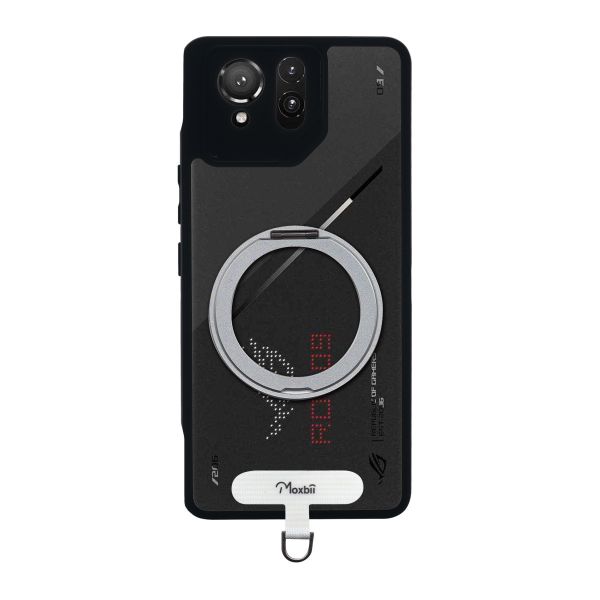 KINO系列 ASUS ROG Phone 9 / 9 Pro 旋轉磁吸支架+掛片保護殼【Moxbii 嚴選】 ASUS ROG Phone 9,rog phone 9 Pro,旋轉支架手機殼,支點手機殼,掛繩手機殼,手機掛片,磁吸殼,支架保護殼,三星保護殼,Samsung保護殼,小米保護殼,oppo保護殼,google保護殼,vivo保護殼,asus保護殼,realme保護殼,防摔殼,透明殼,犀牛盾,UAG,圖拉斯,Devilcase,casetify