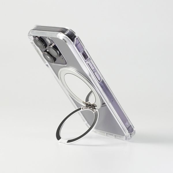 【Mira Winks】Apple iPhone 14 Pro Max 極空戰甲七代 旋轉磁吸支架+鏡面 iphone 14 Pro Max 手機殼,旋轉支架,旋轉支架手機殼,支架手機殼,鏡面手機殼,鏡子手機殼,磁吸手機殼,16 Pro max手機殼,透明殼,防摔殼,不變黃手機殼,圖拉斯,犀牛盾,UAG,casetify,Devilcase