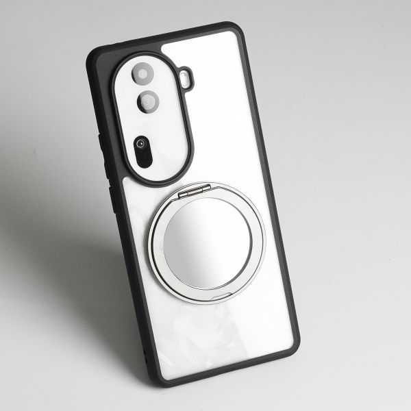 【Mira Winks】KINO系列 OPPO Reno12 5G 旋轉磁吸支架+鏡面保護殼 OPPO Reno12 5G,旋轉支架手機殼,磁吸手機殼,支架保護殼,鏡面保護殼,三星保護殼,Samsung保護殼,小米保護殼,oppo保護殼,google保護殼,vivo保護殼,asus保護殼,realme保護殼,防摔殼,透明殼,犀牛盾,UAG,圖拉斯,Devilcase,casetify