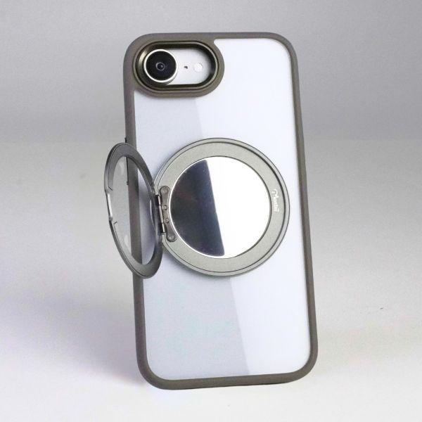 【Mira Winks】YOI系列 Apple iPhone 17e 旋轉磁吸支架+鏡面保護殼(無蓋版) iphone17e,mira winks,17e鏡面手機殼,17e鏡子手機殼,17e旋轉支架鏡子,17e旋轉支架手機殼,17e防摔殼,17e不變黃手機殼,化妝鏡,casetify,UAG,devilcase,保護殼,moxbii