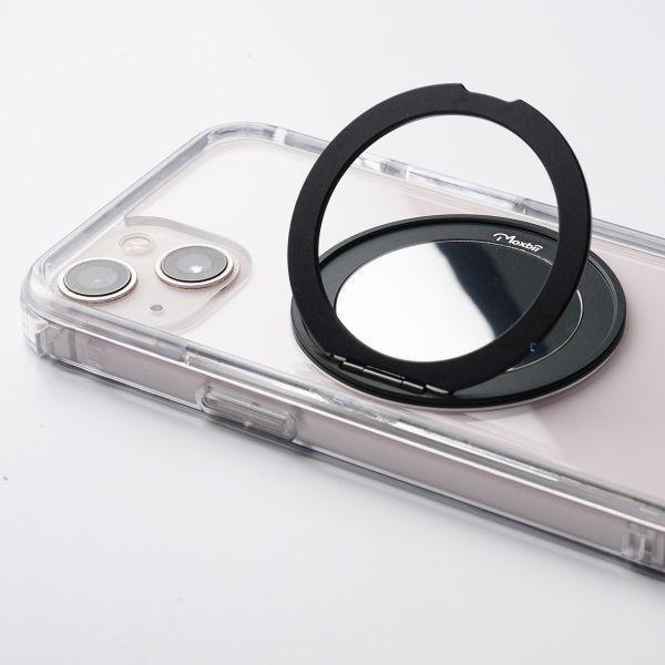 【Mira Winks】Apple iPhone 14 Pro 極空戰甲 旋轉磁吸支架+鏡面(無蓋版) 專用背板 iphone 15 Plus手機殼,旋轉支架,旋轉支架手機殼,支架手機殼,磁吸手機殼,鏡面手機殼,手機墊片,iphone15 plus手機殼,透明殼,防摔殼,不變黃手機殼,圖拉斯,犀牛盾,UAG,casetify,Devilcase