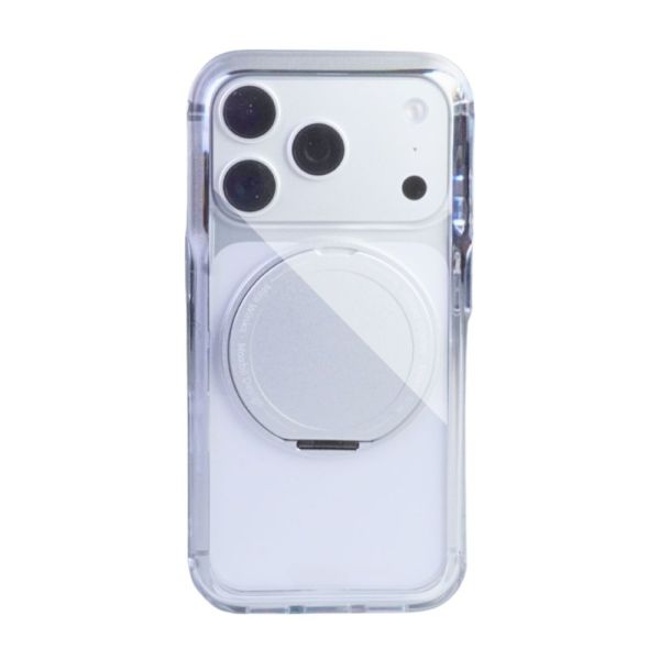 【Mira Winks】Apple iPhone 17 Pro 極空戰甲 旋轉磁吸支架+鏡面(掀蓋版) iphone 17 pro手機殼,17 pro旋轉支架,17 pro旋轉支架手機殼,17 pro支架手機殼,17 pro鏡面手機殼,17 pro鏡子手機殼,17 pro磁吸手機殼,17 pro透明殼,17 pro防摔殼,不變黃手機殼,圖拉斯,犀牛盾,UAG,casetify,Devilcase
