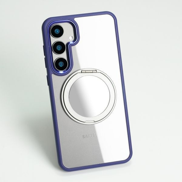 【Mira Winks】YOI系列 Samsung Galaxy S24+ 旋轉磁吸支架+鏡面保護殼 Galaxy S24+,旋轉支架手機殼,鏡面手機殼,磁吸手機殼,支架保護殼,三星保護殼,Samsung保護殼,小米保護殼,防摔殼,透明殼,犀牛盾,UAG,圖拉斯,Devilcase,casetify