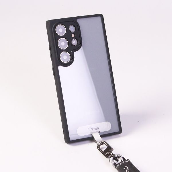 KINO系列 Samsung Galaxy S25 Ultra 掛片保護殼【Moxbii 嚴選】 Galaxy S25 Ultra保護殼,S25U掛繩手機殼,手機掛片,三星保護殼,Samsung保護殼,S25U透明殼,S25U防摔殼,透明殼,犀牛盾,UAG,圖拉斯,Devilcase,casetify