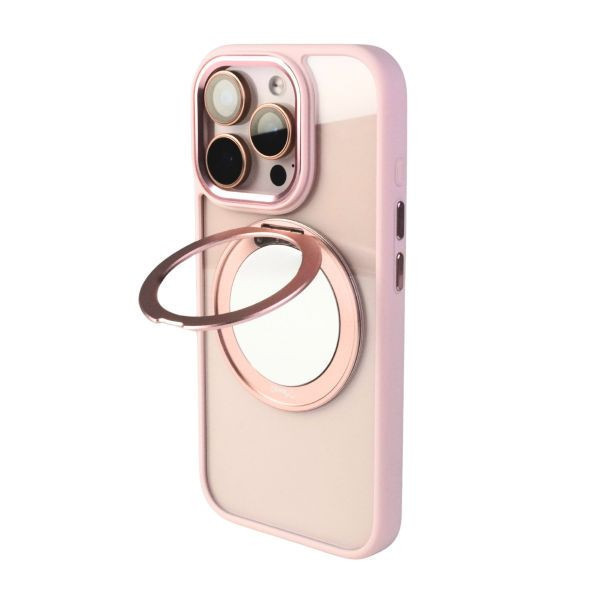 【Mira Winks】YOI系列 Apple iPhone 14 Pro 旋轉磁吸支架+鏡面保護殼(無蓋版) iphone14 Pro,mira winks,鏡面手機殼,鏡子手機殼,旋轉支架鏡子,旋轉支架手機殼,防摔殼,不變黃手機殼,化妝鏡,casetify,UAG,devilcase,保護殼,moxbii