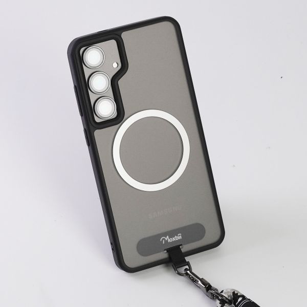 MATTO系列 Samsung Galaxy S24 磁吸+掛片版 保護殼【Moxbii 嚴選】 Galaxy S24,S24霧面殼,三星保護殼,Samsung保護殼,S24保護殼,磁吸殼,S24磁吸殼,S24掛繩手機殼,手掛掛片,磁吸保護殼,防摔殼,透明殼,犀牛盾,UAG,圖拉斯,Devilcase,casetify