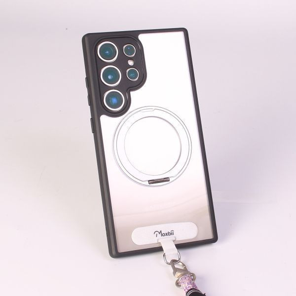KINO系列 Samsung Galaxy S25 Ultra 旋轉磁吸支架+掛片保護殼【Moxbii 嚴選】 Galaxy S25 Ultra,S25U旋轉支架手機殼,S25U支點手機殼,S25U掛繩手機殼,手機掛片,磁吸殼,S25U支架保護殼,三星保護殼,Samsung保護殼,小米保護殼,oppo保護殼,google保護殼,vivo保護殼,asus保護殼,realme保護殼,防摔殼,透明殼,犀牛盾,UAG,圖拉斯,Devilcase,casetify