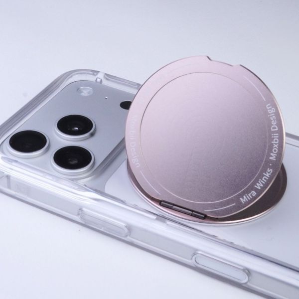 【Mira Winks】Apple iPhone 17 Pro 極空戰甲 旋轉磁吸支架+鏡面(掀蓋版) iphone 17 pro手機殼,17 pro旋轉支架,17 pro旋轉支架手機殼,17 pro支架手機殼,17 pro鏡面手機殼,17 pro鏡子手機殼,17 pro磁吸手機殼,17 pro透明殼,17 pro防摔殼,不變黃手機殼,圖拉斯,犀牛盾,UAG,casetify,Devilcase