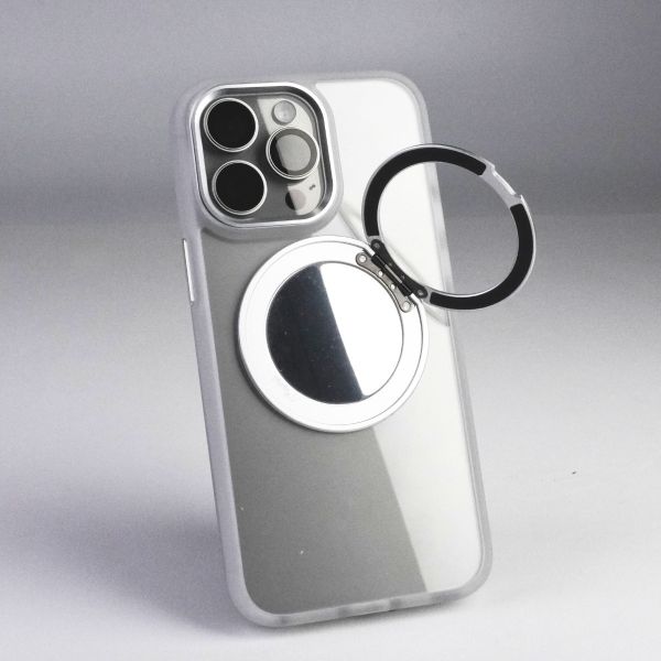 【Mira Winks】YOI系列 Apple iPhone 15 Pro Max 旋轉磁吸支架+鏡面保護殼(無蓋版) iphone15 Pro Max,mira winks,鏡面手機殼,鏡子手機殼,旋轉支架鏡子,旋轉支架手機殼,防摔殼,不變黃手機殼,化妝鏡,casetify,UAG,devilcase,保護殼,moxbii