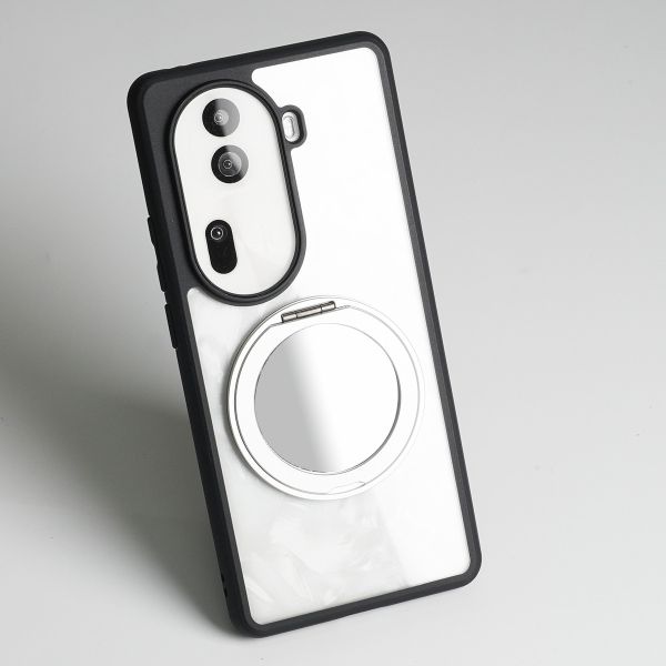 【Mira Winks】KINO系列 OPPO Reno12 5G 旋轉磁吸支架+鏡面保護殼 OPPO Reno12 5G,旋轉支架手機殼,磁吸手機殼,支架保護殼,鏡面保護殼,三星保護殼,Samsung保護殼,小米保護殼,oppo保護殼,google保護殼,vivo保護殼,asus保護殼,realme保護殼,防摔殼,透明殼,犀牛盾,UAG,圖拉斯,Devilcase,casetify