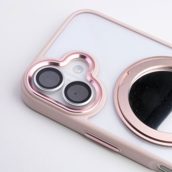 【Mira Winks】YOI系列 Apple iPhone 16 Plus 旋轉磁吸支架+鏡面保護殼(無蓋版) iphone16 Plus,mira winks,鏡面手機殼,鏡子手機殼,旋轉支架鏡子,旋轉支架手機殼,防摔殼,不變黃手機殼,化妝鏡,casetify,UAG,devilcase,保護殼,moxbii