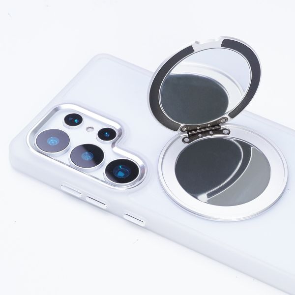【Mira Winks】YOI系列 Samsung Galaxy S25 Ultra 旋轉磁吸支架+鏡面保護殼(掀蓋版) Galaxy S25 Ultra,S25U旋轉支架手機殼,S25U鏡面手機殼,S25U磁吸手機殼,S25U支架保護殼,三星保護殼,Samsung保護殼,小米保護殼,S25U防摔殼,S25U透明殼,犀牛盾,UAG,圖拉斯,Devilcase,casetify