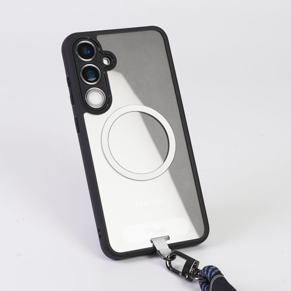 KINO系列 Samsung Galaxy S25+ 磁吸+掛片版 保護殼【Moxbii 嚴選】 Galaxy S25 Plus,三星保護殼,Samsung保護殼,S25Plus保護殼,磁吸殼,S25Plus磁吸殼,S25Plus掛繩手機殼,手掛掛片,磁吸保護殼,防摔殼,透明殼,犀牛盾,UAG,圖拉斯,Devilcase,casetify
