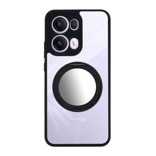 【Mira Winks】KINO系列 OPPO Reno13 Pro 旋轉磁吸支架+鏡面保護殼 OPPO Reno13 Pro,旋轉支架手機殼,磁吸手機殼,支架保護殼,鏡面保護殼,三星保護殼,Samsung保護殼,小米保護殼,oppo保護殼,google保護殼,vivo保護殼,asus保護殼,realme保護殼,防摔殼,透明殼,犀牛盾,UAG,圖拉斯,Devilcase,casetify