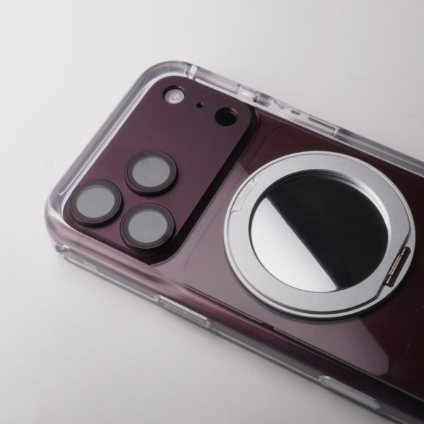 【Mira Winks】Apple iPhone 18 Pro Max 極空戰甲九代 旋轉磁吸支架+鏡面(無蓋版) iphone 18 Pro max手機殼,Mira Winks,18pro max旋轉支架,18pro max旋轉支架手機殼,18pro max支架手機殼,18pro max鏡面手機殼,18pro max鏡子手機殼,18pro max磁吸手機殼,化妝鏡,旋鏡殼,18pro max透明殼,18pro max防摔殼,不變黃手機殼,圖拉斯,犀牛盾,UAG,casetify,Devilcase