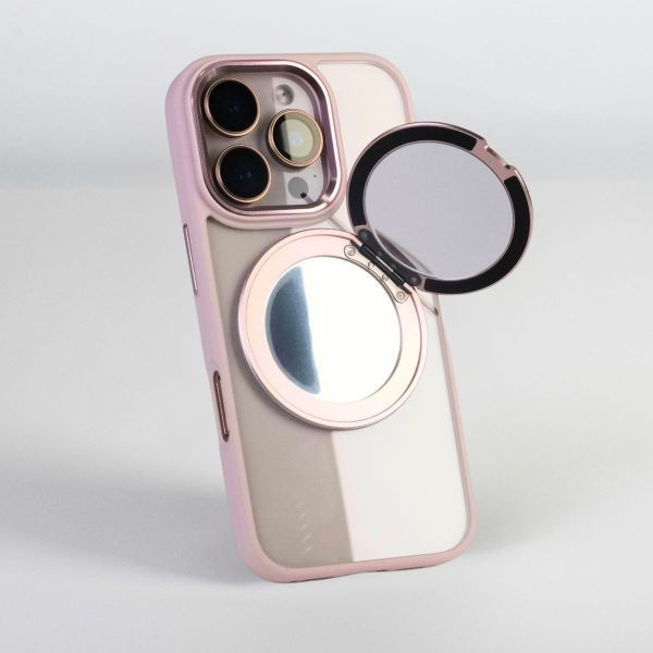 【Mira Winks】YOI系列 Apple iPhone 16 Pro Max 旋轉磁吸支架+鏡面保護殼(掀蓋版) 鏡面手機殼,化妝鏡手機殼,鏡子手機殼,iPhone 16 pro max,16 pro max旋轉支架手機殼,16 pro max鏡面手機殼,16 pro max磁吸手機殼,16 pro max支架保護殼,16 pro max掛繩殼,保護殼,iphone保護殼,16 pro max防摔殼,16 pro max透明殼,犀牛盾,UAG,圖拉斯,Devilcase,casetify