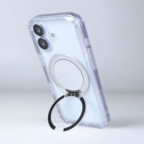 【Mira Winks】Apple iPhone 17 極空戰甲 旋轉磁吸支架+鏡面(無蓋版) iphone 17手機殼,Mira Winks,17旋轉支架,17旋轉支架手機殼,17支架手機殼,17鏡面手機殼,17鏡子手機殼,17磁吸手機殼,化妝鏡,旋鏡殼,17透明殼,17防摔殼,不變黃手機殼,圖拉斯,犀牛盾,UAG,casetify,Devilcase