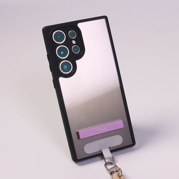 KINO系列 OPPO Reno13 F 支架+掛片保護殼 【Moxbii 嚴選】 OPPO Reno13 F,Reno13 F支架保護殼,Reno13 F掛繩手機殼,oppo保護殼,Reno13 F防摔殼,Reno13 F透明殼,犀牛盾,UAG,圖拉斯,Devilcase,casetify