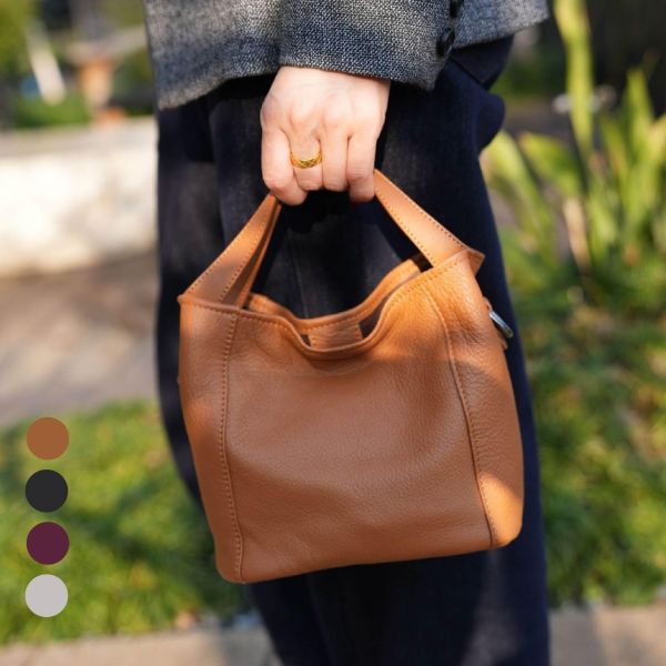 頭層牛皮女士豎款肩背包女包【LB1260】 真皮,牛皮,女包,肩背包