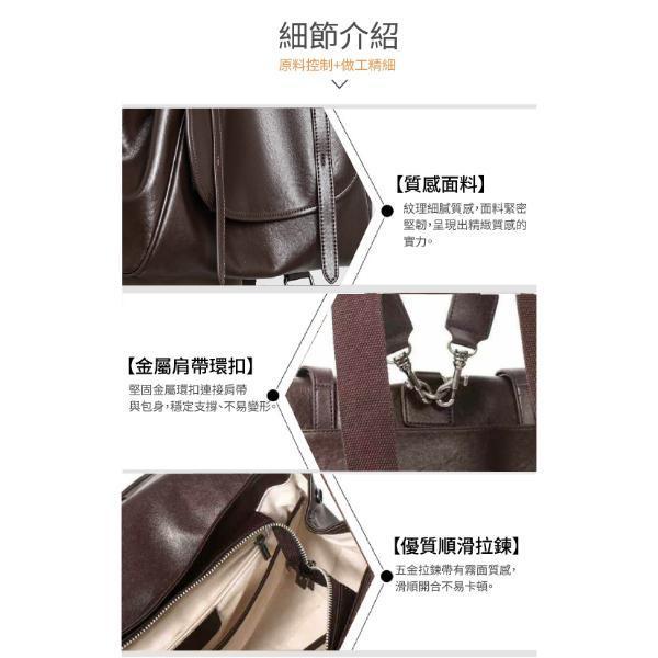 頭層牛皮雙肩包女包【LB1221】 