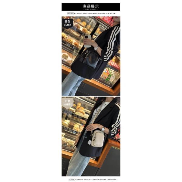 頭層牛皮雙層豎款肩背小包女包【LB1290】 真皮,牛皮,女包,肩背包