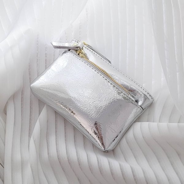 頭層牛皮雙層拉鍊零錢包【LH1126】 