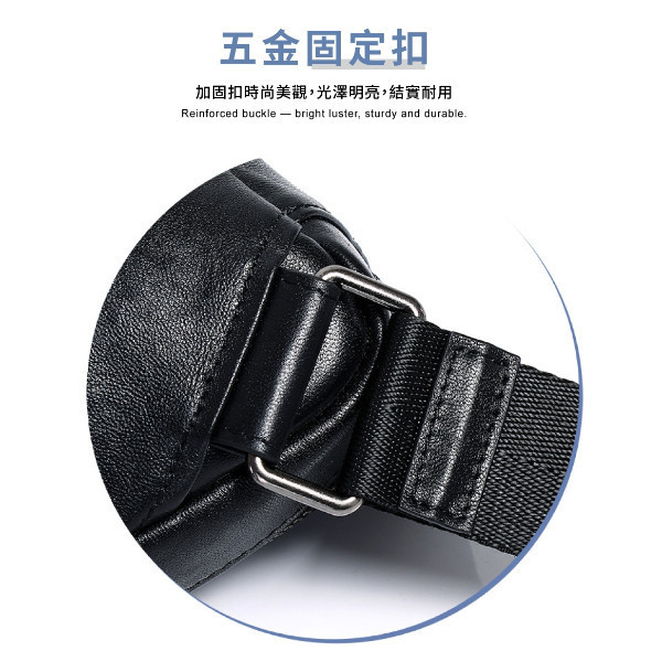 頭層牛皮男士小型胸前包男包【LB1204】 