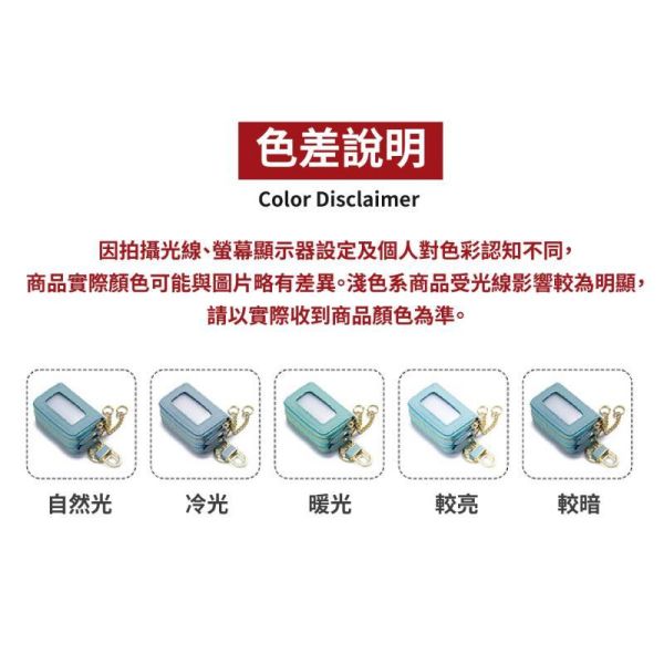 頭層牛皮雙拉鍊腰掛鑰匙包【KB161】 
