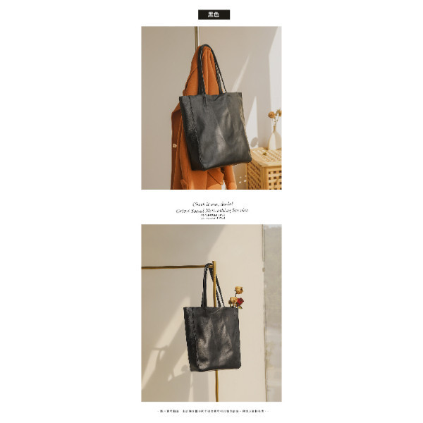 頭層牛皮豎款手提包女包【LB1194】 