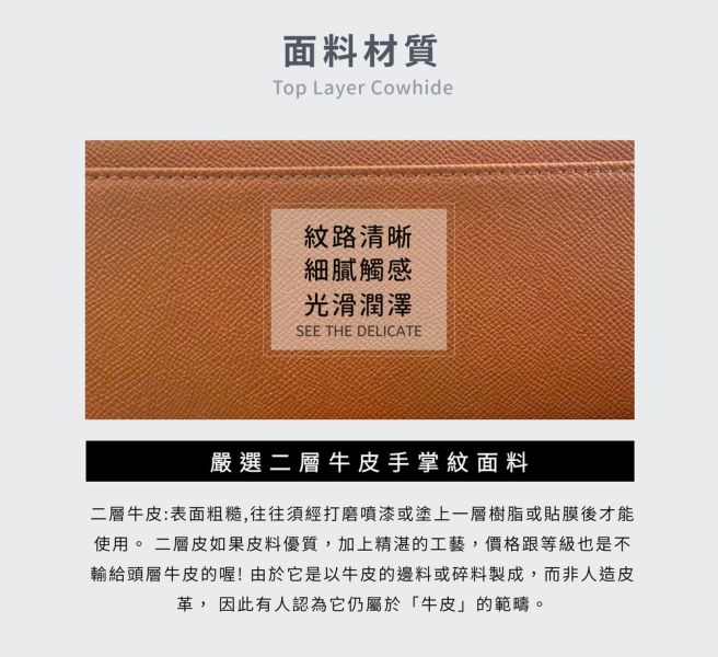 手掌紋牛皮零錢自動分離拉鍊長夾女夾【LH1109】 真皮,牛皮,長夾,女夾,自動分離,錢包,皮夾
