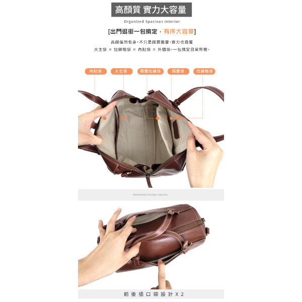 頭層牛皮波士頓包手提包女包【LB1146】 