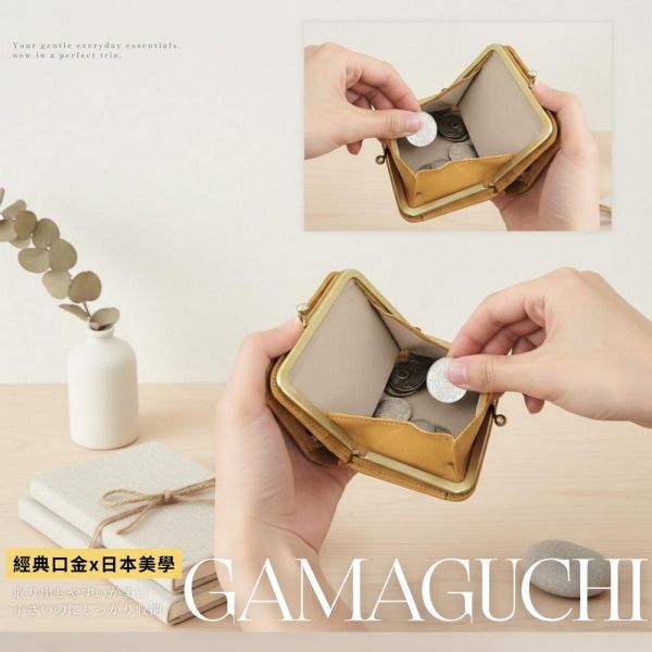 日貨-頭層牛皮花卉圖騰短夾女夾-zucchero日本製【LH1155】 