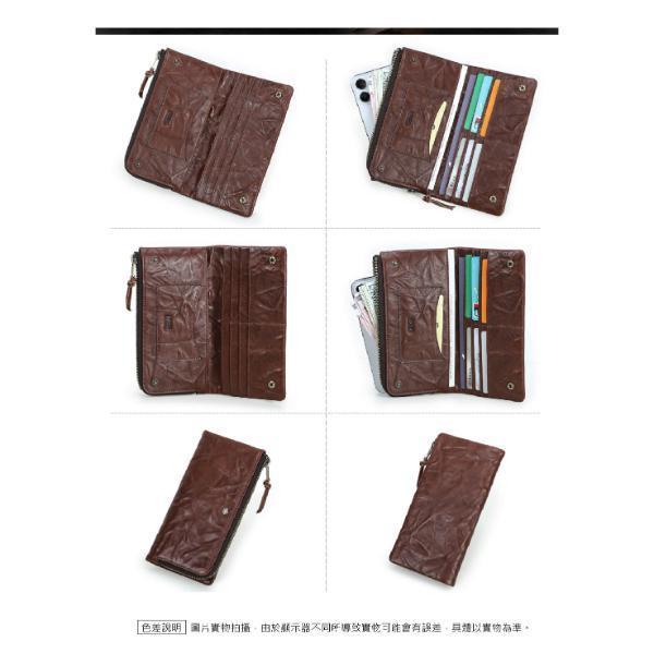 頭層手抓紋牛皮二折L型零錢袋長夾男夾【LH1185】 真皮,牛皮,男夾,長夾,皮夾,錢包