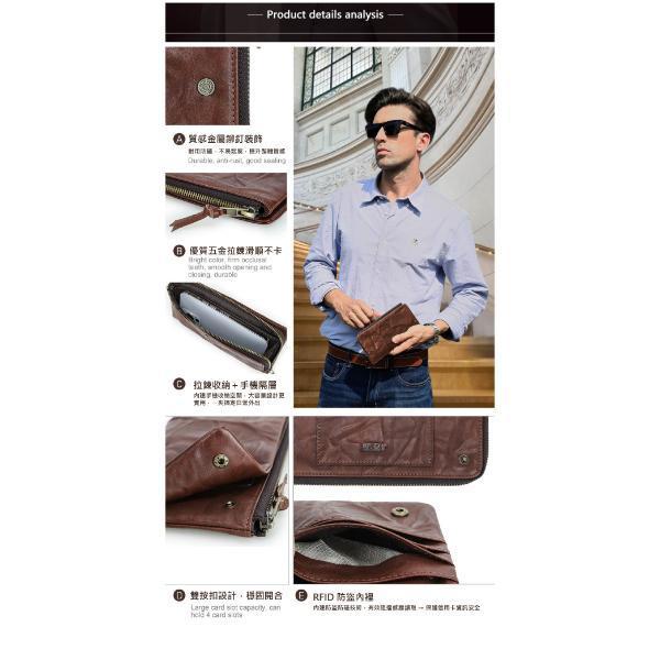 頭層手抓紋牛皮二折L型零錢袋長夾男夾【LH1185】 真皮,牛皮,男夾,長夾,皮夾,錢包